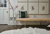 Velvet with Greek Key Trim 22x22 Square Decorative Designer Throw Pillow Cover | House Finery